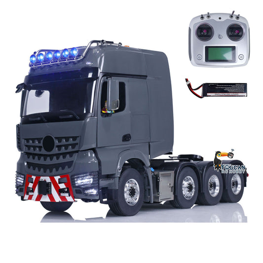 In Stock TOUCAN 1:14 RC Tractor Truck Metal Chassis Remote Control Car Painted Assembled