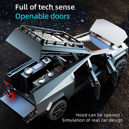 JJRC C8817-A 1/18 4*4 Remote Control Off Road Vehicle RC Crawler Car Model 2 Speed RTR Alloy Shell Mini Motorcycle LED Light