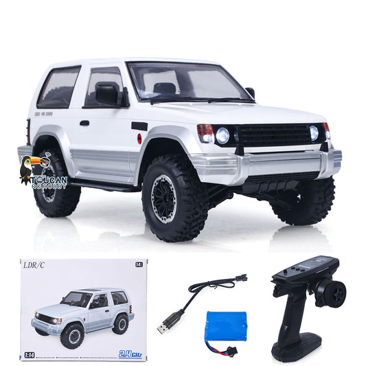 Plastic Shell 1/14 Remote Control Crawler LDRC LD1297S 4x4 RC Off Road Car 2Speed Gearbox Metal Gears 380 Brushed Motor RTR