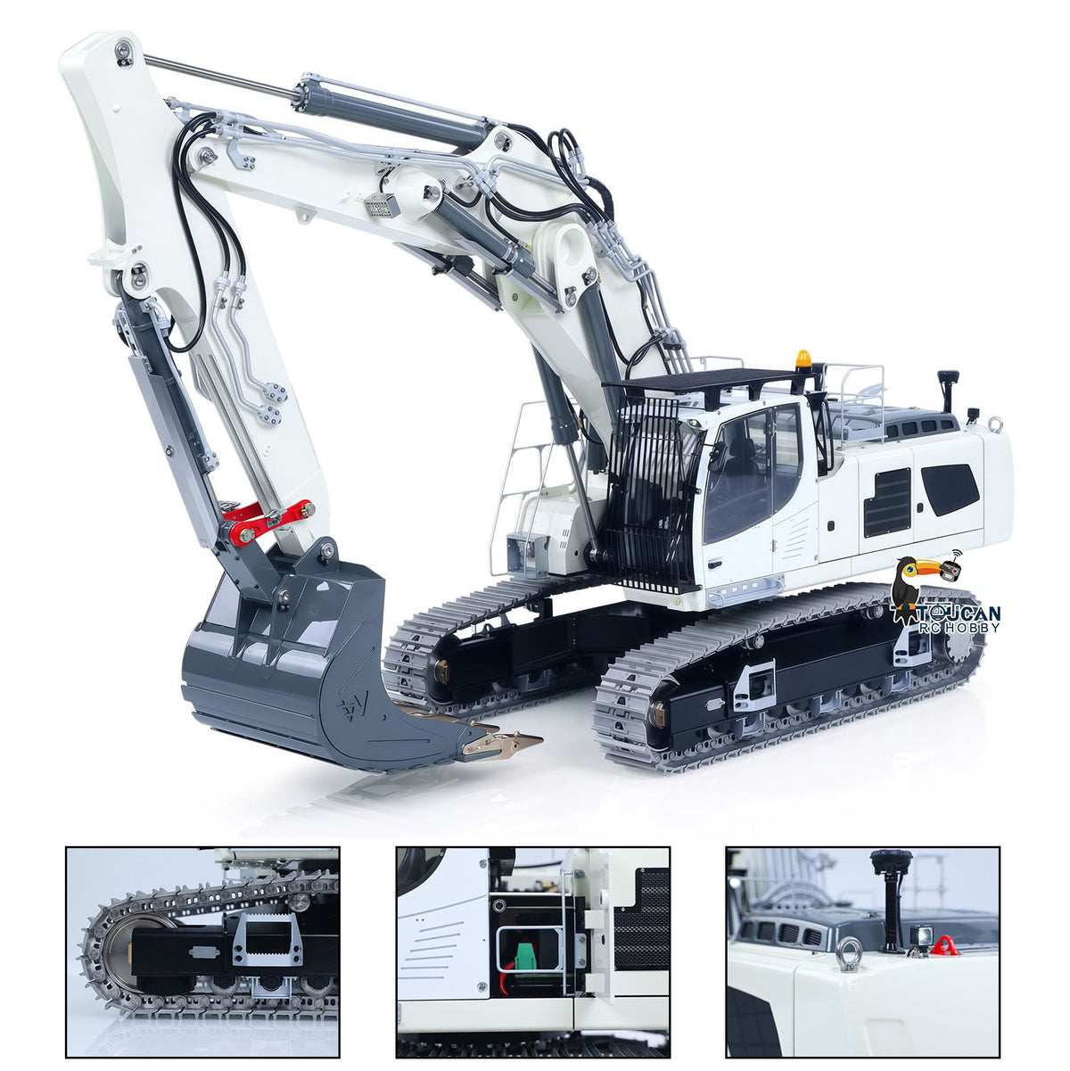LESU 1/14 RC Hydraulic Excavator LR956 - 95% Metal RTR PNP