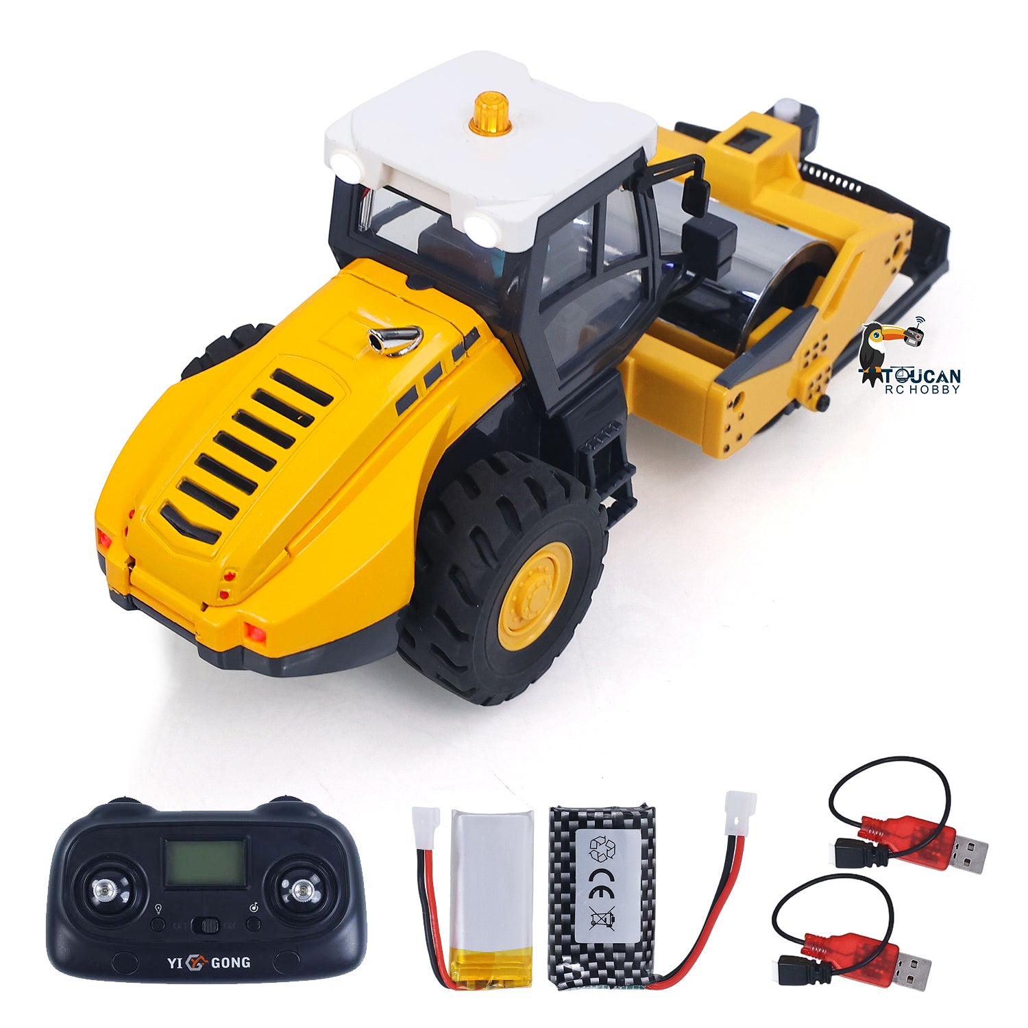 1/50 Mini Remote Control Road Roller RTR Electric RC Construction