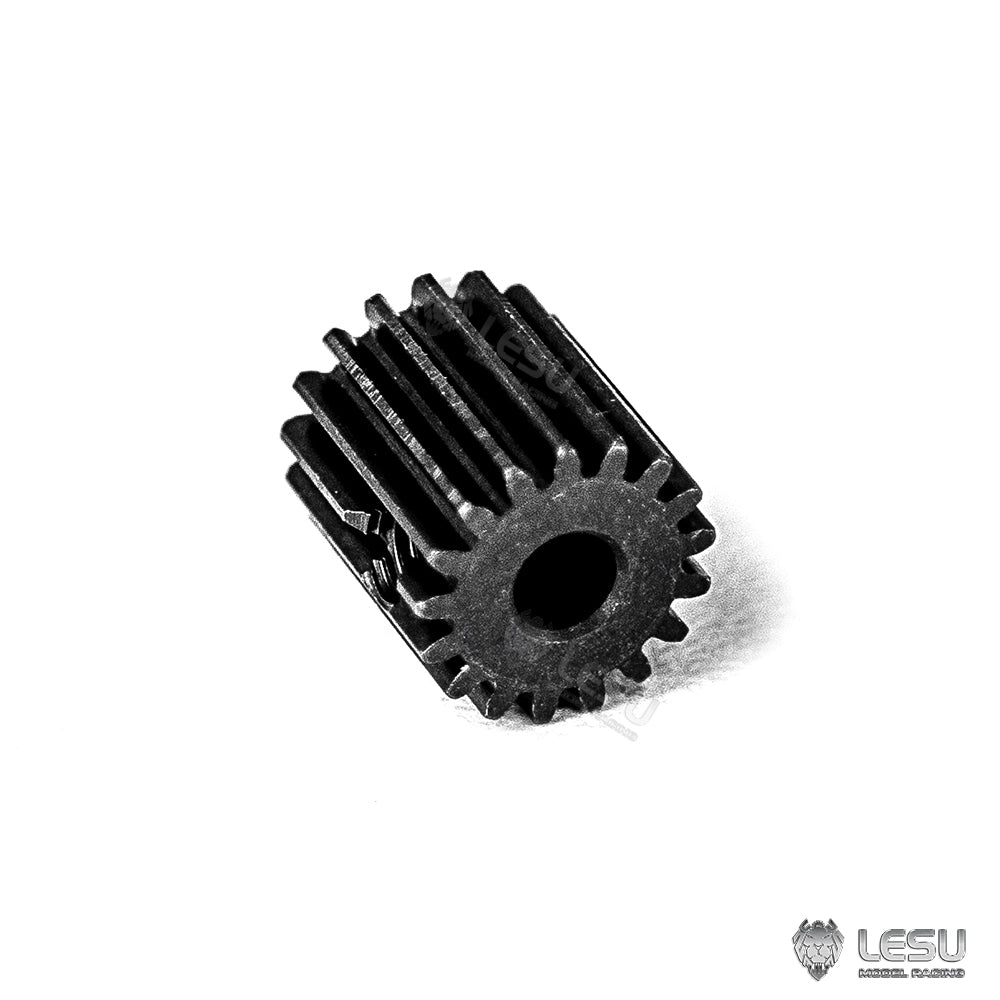 17T Metal Motor Gear for 1/14 DIY RC Tractor Truck Dump LESU F-5016-A F-5016-B F-5011 F-5017 F-5010 F-5023-1-14 RA-D0013 Gearbox