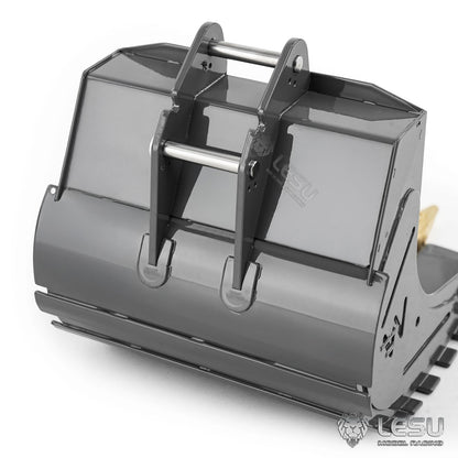 Metal Original Bucket B0030-G for LESU 1/14 RC Hydraulic Excavator LR956 PC360 ET26L SK500 ET26B ET36L Remote Control Digger