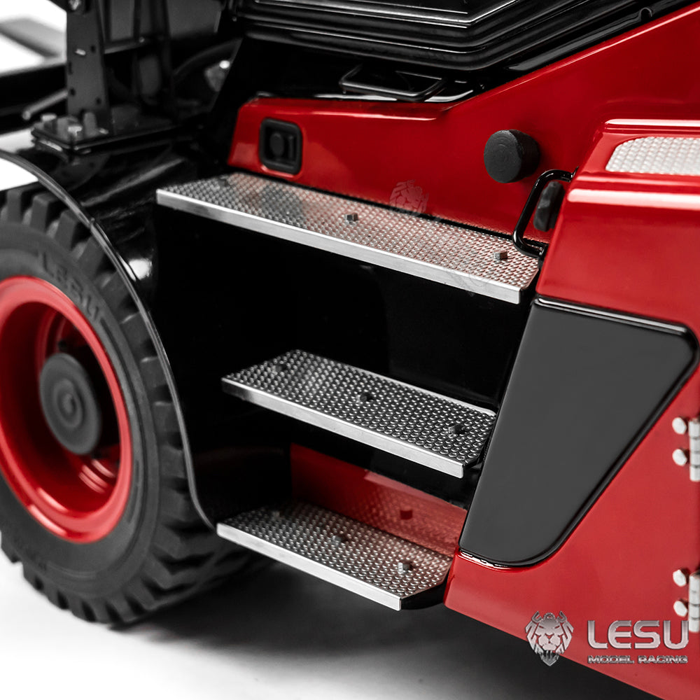 LESU AOUE LD160S 1/14 Metal Hydraulic RC Forklift with CNC shell 6 Ways Reversing Valve Towing Hook Sound Light System