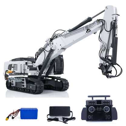 USA Pre-Order by the sea 1/14 3Arms Metal Hydraulic K970-301S RC Excavator FrSky TamdenXE Radio Control Digger Construction Vehicle Light Sound System