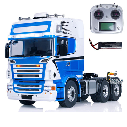 TOUCAN Metal Chassis 1/14 6x6 Remote Control Tractor Truck Painted Assembled Radio Control Car
