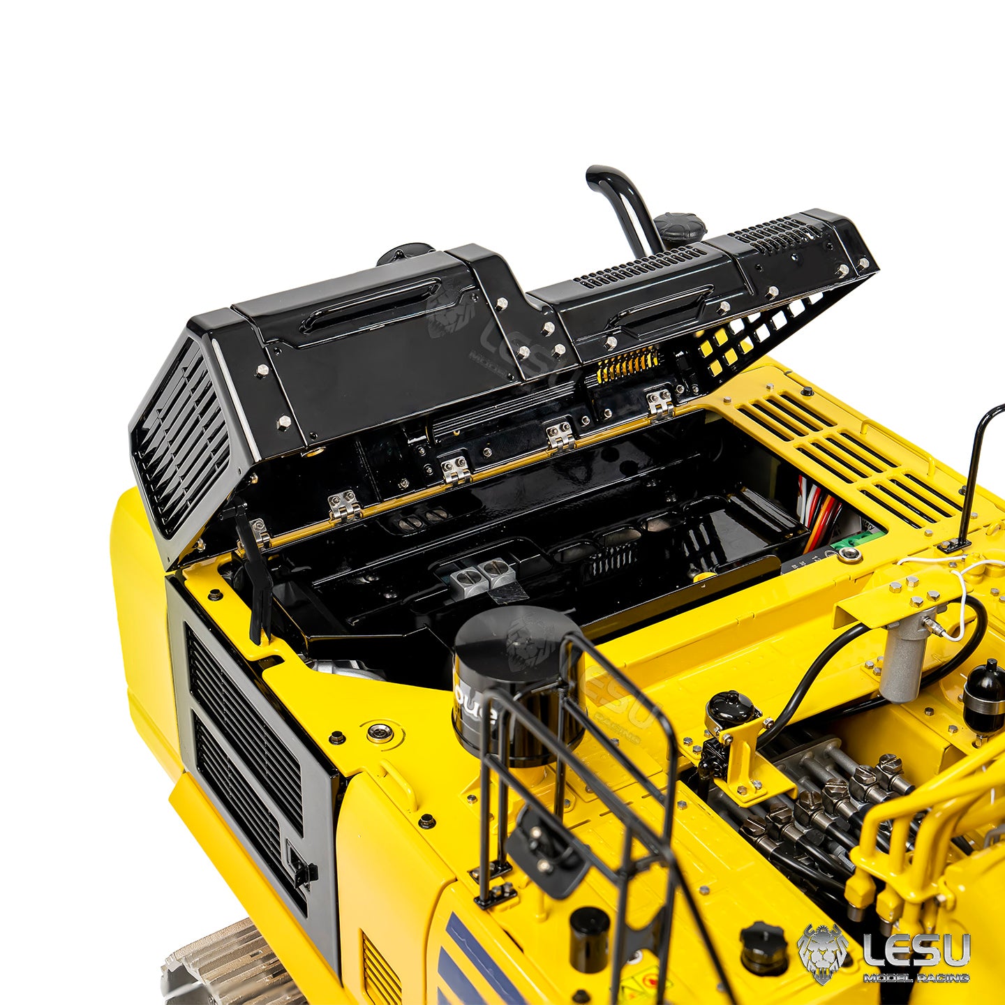 LESU Aoue PC500 1/14 Metal RC Hydraulic Tracked Excavator PNP/RTR B0019 7Ways Valve 3-4MAP Pump Light System for Construction Vehicle Collectors