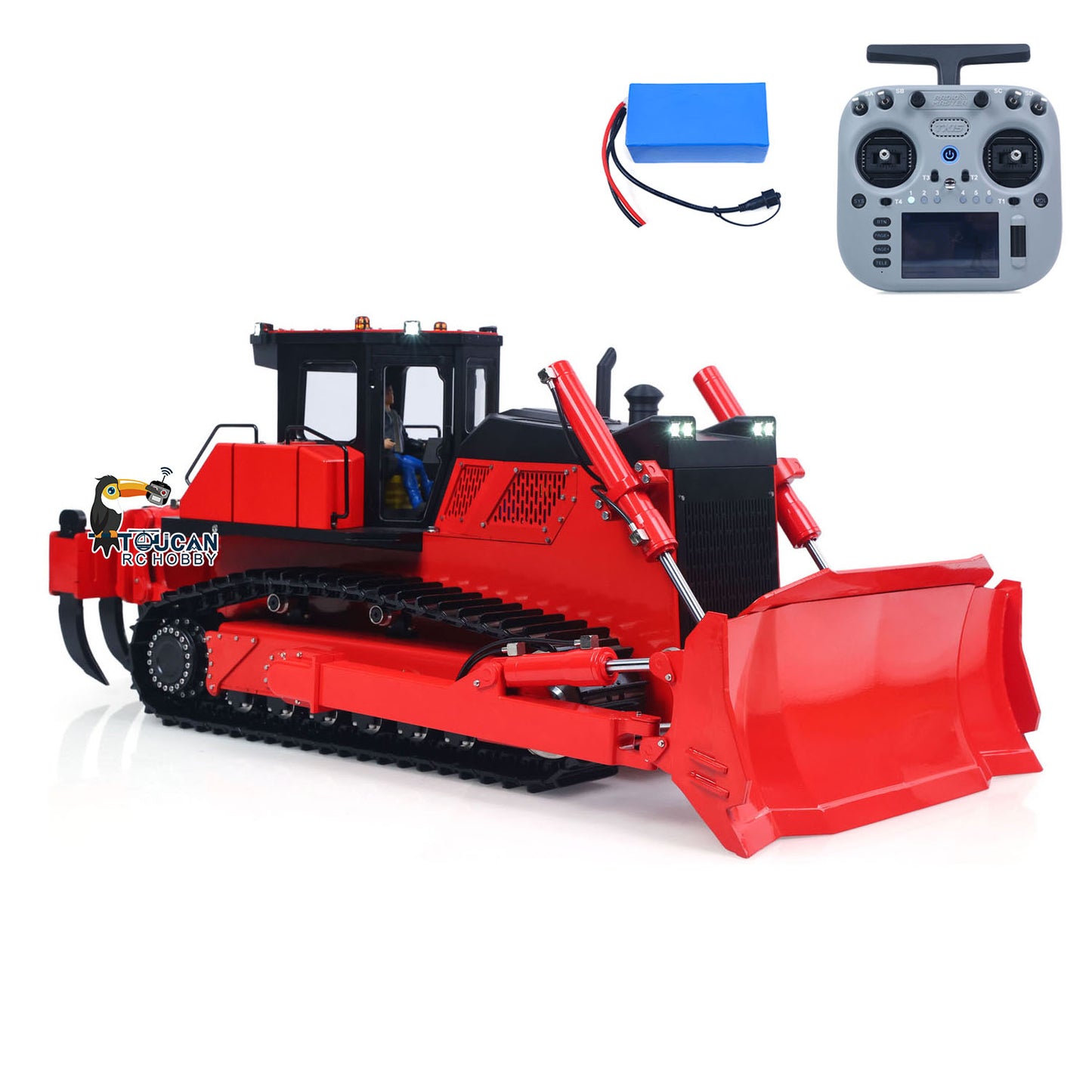 D155AX Metal 1/12 RC Hydraulic Bulldozer