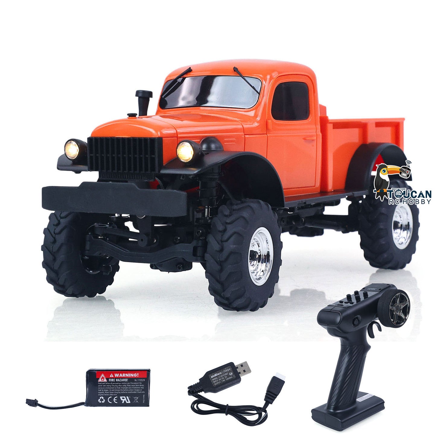 UDIRC UCX2401 4WD 2Speed Gearbox 1/24 Remote Control Crawler RC Off Road Car Metal Chassis Rail RTR Brushed Motor Light No Sound