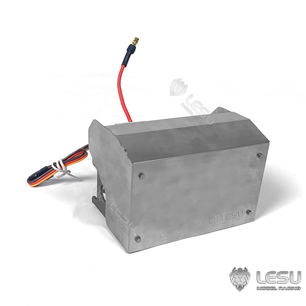 LESU Metal Toolbox Hydraulic Pump 1CH Reversing Valve Spare Parts for 1/14 TAMIIYA RC Dumper Tipper Truck DIY Models Asscessory