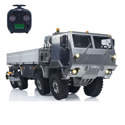 Metal 1/14 RC Hydraulic Off Road Military Truck T815 Remote Control 3Speed 8*8 Roll on off Dumper Model Paladin ST8 Radio