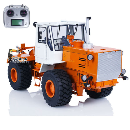Toucanhobby T150K 1/12 Metal RC PNP Hydraulic Tractor 2 Speed Transmission 3 Way Valve I6S Controller Light Sound for Model Collectors