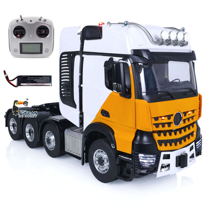 8x8 TOUCAN Metal Chassis Lock Differential 4Axles 1/14 RC Tractor Truck DIY 3363 Radio Control Lorry Car Model Motor ESC Servo