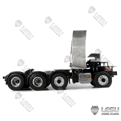 LESU 1/14 Metal 6x6/8x8 Chassis with 2 Speed Transmission for TAMIYA FH16 RC Tractor Truck Suitable to Modification Enthusiasts