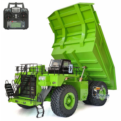 TOUCAN RC HOBBY  793D Metal 1/20 RC Hydraulic Mining Truck Remote Control Dumper Car 6X Finished Product Warning Sounds Heavy Construction Vehicles