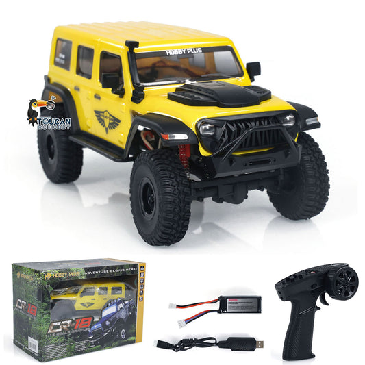 4x4 1:18 Hobby Plus CR18 RTR RC Crawler Car Radio Control Off-road Vehicle Hobby Model Ready to Run Toys Gifts for Children Adults