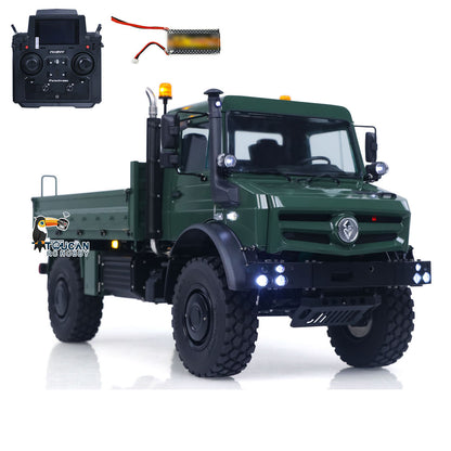 LESU U4023 1/14 Metal RC Off Road Car MT44023 Light Truck Crawler ATV Sound System Wheel Reduction Axle Lock Flysky Radio