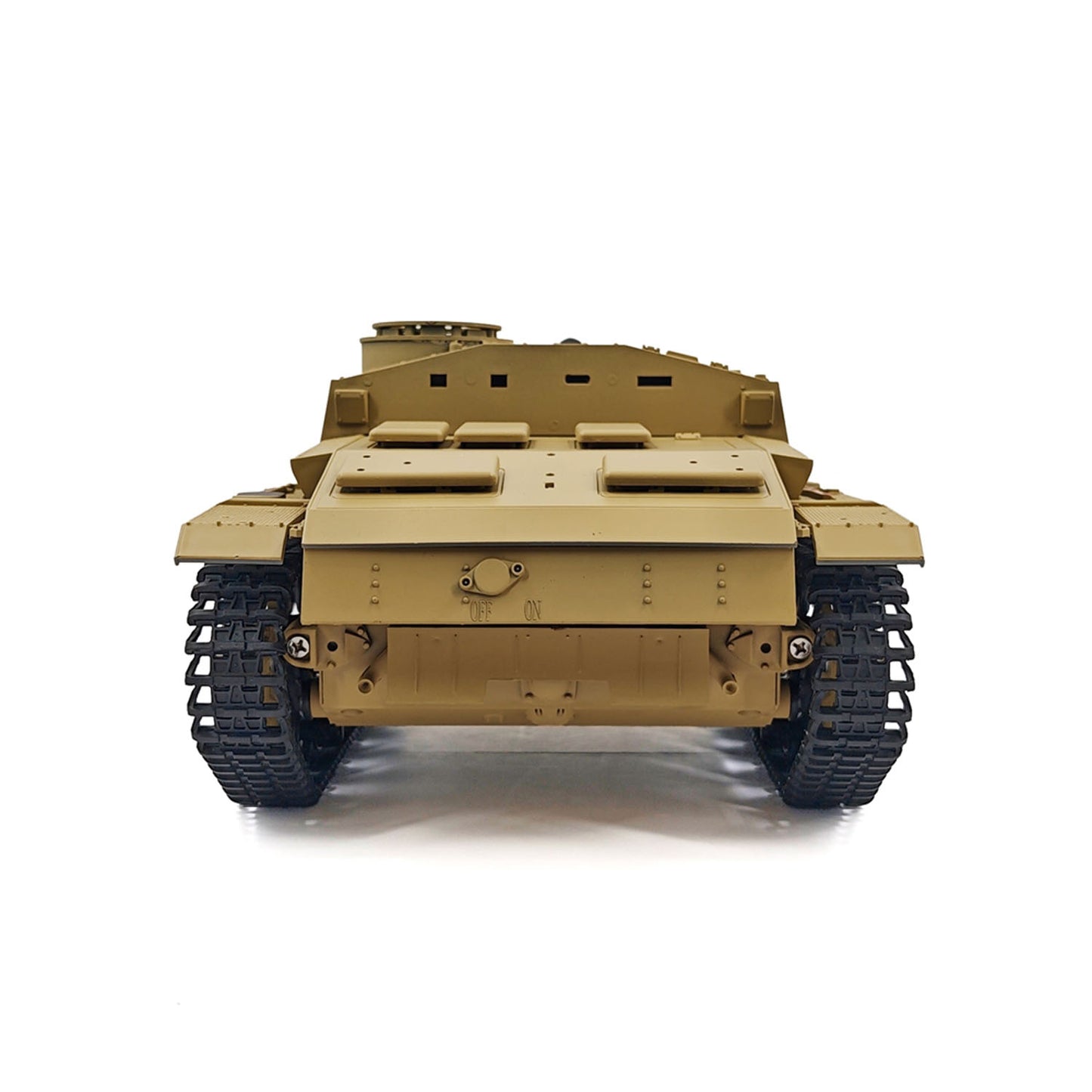 Plastic Henglong 1/16 7.0 Mainboard German Stug III RTR RC Tank Model 3868 BB IR Steel Gearbox 1800MAH Battery Radio Sound Light