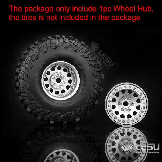 LESU Metal 1.9 Inch Wheel Hub for 1/10 RC Off-road Vehicles Remote Controlled Crawler Car Part Accessory DIY Hobby Models