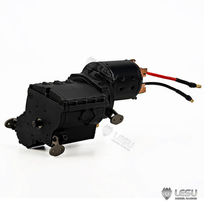 LESU 2 in 1 Sound Light System Set/2Speed Alloy Gearbox with 27T Motor for 4X4 1/10 RC Off-road Vehicle RAVE-UM406 Crawler Car Z001 for Serious Enthusiast