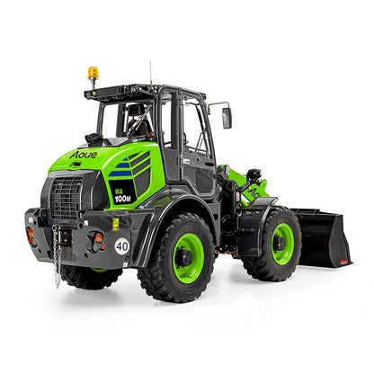 Metal LESU 1/14 RC Hydraulic Loader Aoue WA100M-8 4X4 RTR Remote Control Construction Vehicle Axle Lock Sound Light ST8 Radio