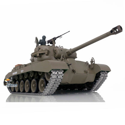 TOUCAN RC HOBBY Henglong 1/16 TK7.0 Promotion 3838 M26 Pershing RTR RC Tank FPV BB IR 360 Degrees Turret Smoke Metal Tracks Sprockets Steel Gearbox Model