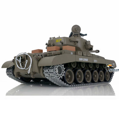 TOUCAN RC HOBBY Henglong 1/16 TK7.0 Promotion 3838 M26 Pershing RTR RC Tank FPV BB IR 360 Degrees Turret Smoke Metal Tracks Sprockets Steel Gearbox Model
