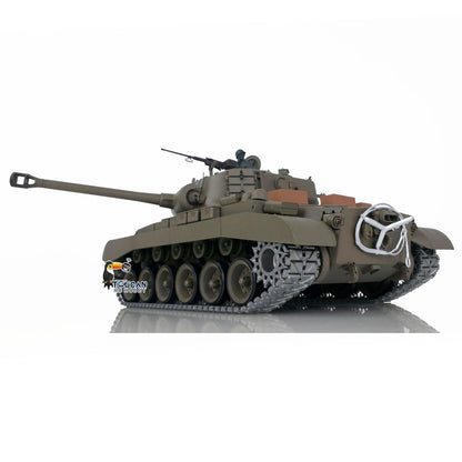 TOUCAN RC HOBBY Henglong 1/16 TK7.0 Promotion 3838 M26 Pershing RTR RC Tank FPV BB IR 360 Degrees Turret Smoke Metal Tracks Sprockets Steel Gearbox Model