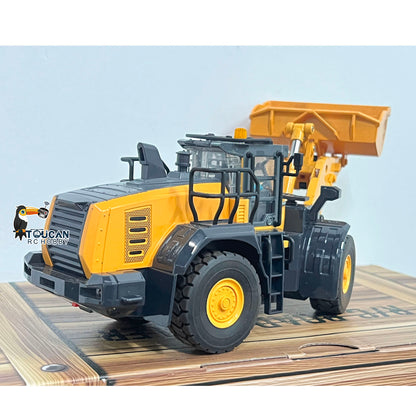 Pre-order Half Metal 1/50 Electric Remote Control Loader Ready To Run Mini RC Engineering Vehicle Model Lights Sounds Desktop Level Gift