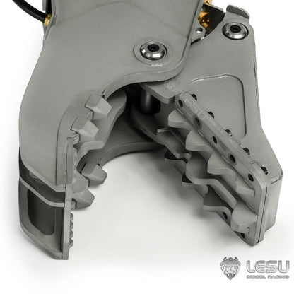 LESU 1/14 Metal Crusher Plier C0038/Orange Peel Grab C0039 for RC Hydraulic Digger Aoue ET30H ET26L PC360 AC360 R945 SK500 Remote Control Excavator BA-B0002 B0012 A0006 DIY Model