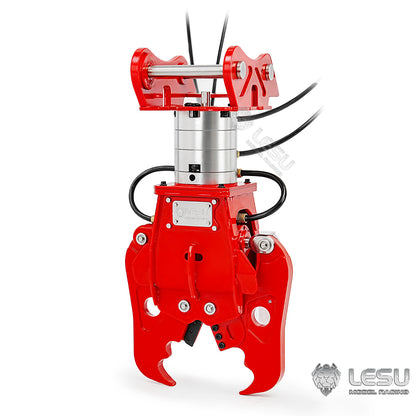 270?? Rotatable Metal Hydraulic Shear Clamp for LESU Aoue C374F 1/14 RC Hydraulic Digger Radio Control Excavator Machine Car