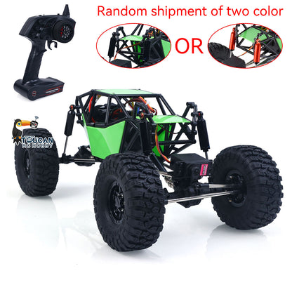 US Stock Remote Control 1/10 Rock Crawler 2.4G 4*4 RTR Electric Radio Off-road Truck Emulated Car Hobby Models Painted Assembled