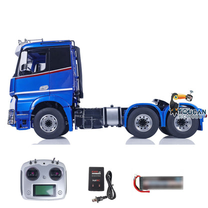 Metal Chassis for LESU 1/14 6x6 RC Tractor Truck Radio Control Electric Car Painted Assembled 3363 1851 Various Version
