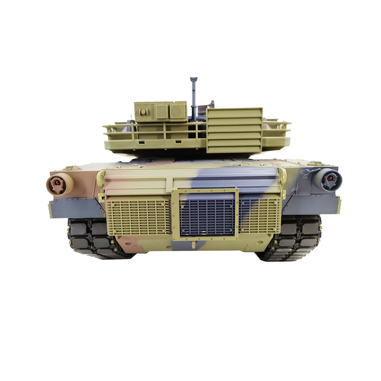 2.4G Henglong 1/16 7.0 Mainboard Plastic M1A2 Abrams RTR RC Tank 3918 Barrel Recoil BB IR Battery Smoke Radio 320 Degree Turret