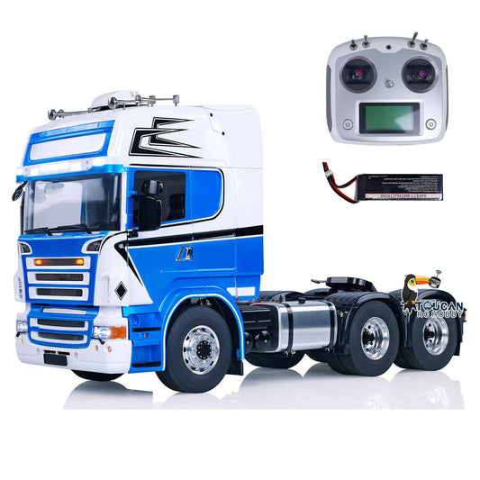 TOUCAN Metal Chassis 1/14 6x6 Remote Control Tractor Truck Painted Assembled Radio Control Car
