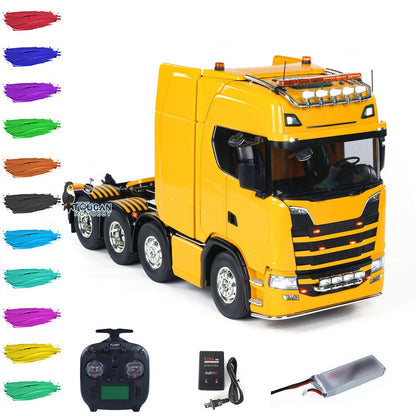 TAMIYA 56371 1/14 8X4 770S RC Tractor Truck Radio Control Lorry Painted Model Light Sound