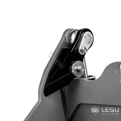 LESU 1/14 Metal Openable Bucket for RC Hydraulic Loader AOUE MCL8 WA100M-8 AT1050 Model Part Remote Control Construction Vehicle