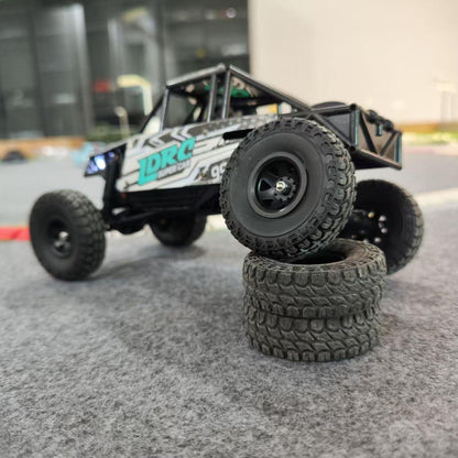 US Stock LDRC LD18499 4*4 2.4G RC Rock Crawler Car 1:18 Wireless Control Climbing Car RTR Vehicles 280 Brushed Motor ESC Headlight