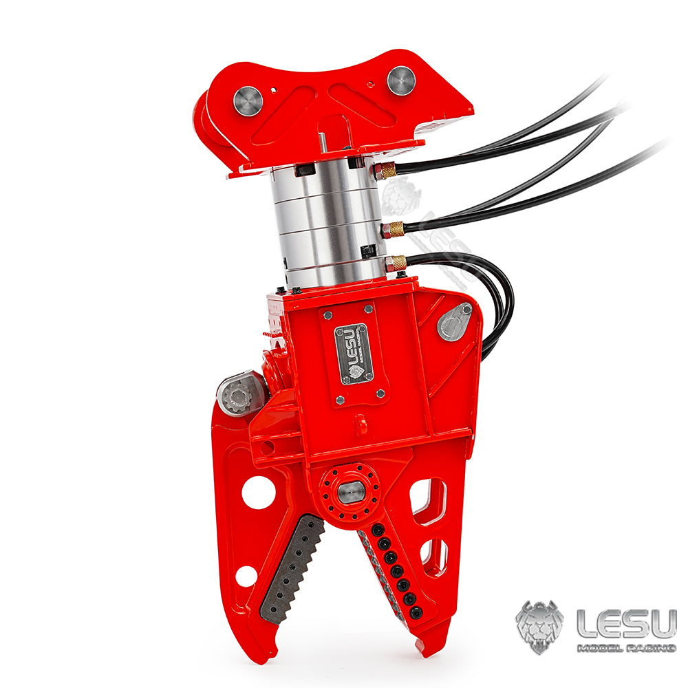 LESU C0053/C0052-A Metal Hydraulic Shear with 270 Degrees Rotation for 1/14 RC Excavator Aoue C374F BA-B0001 Remote Control Construction Vehicles