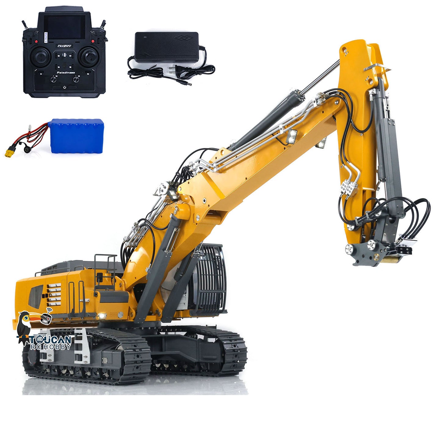 IN STOCK 1/14 CUT K970-301 RC Hydraulic Excavator PL18EV Lite Remote Control Digger Model Ready to Run Painted Assembled Cars