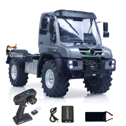 TOUCAN RC HOBBY LikeRC U535 Lite 4X4 1/14 Remote Control Rock Crawler Car RC Off Road Vehicle Metal Drive Shafts 2Speed Gearbox Brushless Motor ESC
