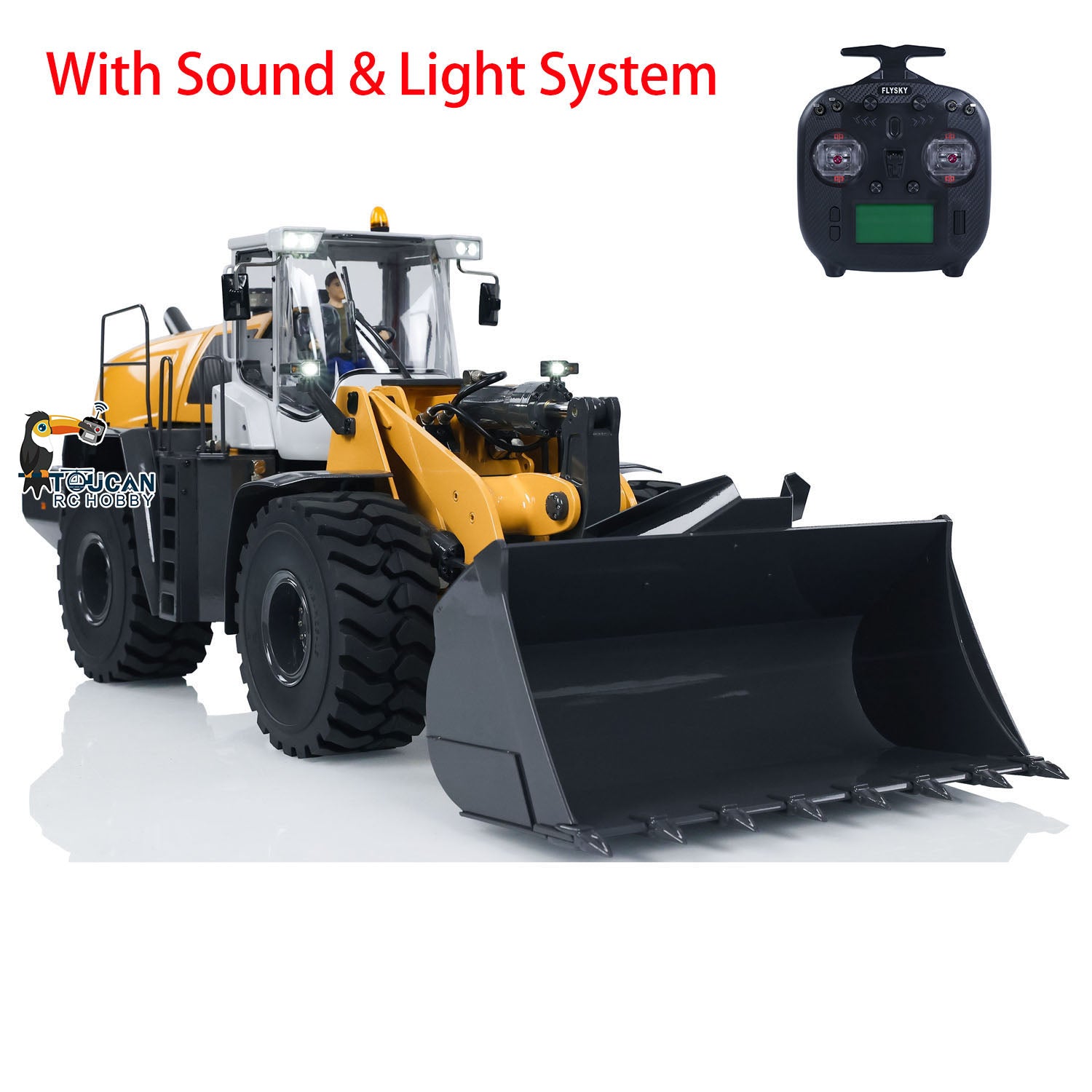 Radio Controlled Loader Toy RC Wheel Loader.