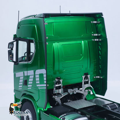 In Stock 1/14 KABOLITE 6*6 Remote Control Tractor Truck 770S 2Speed Gearbox Axle Locks Electric Windshield Wiper Openable Door RTR