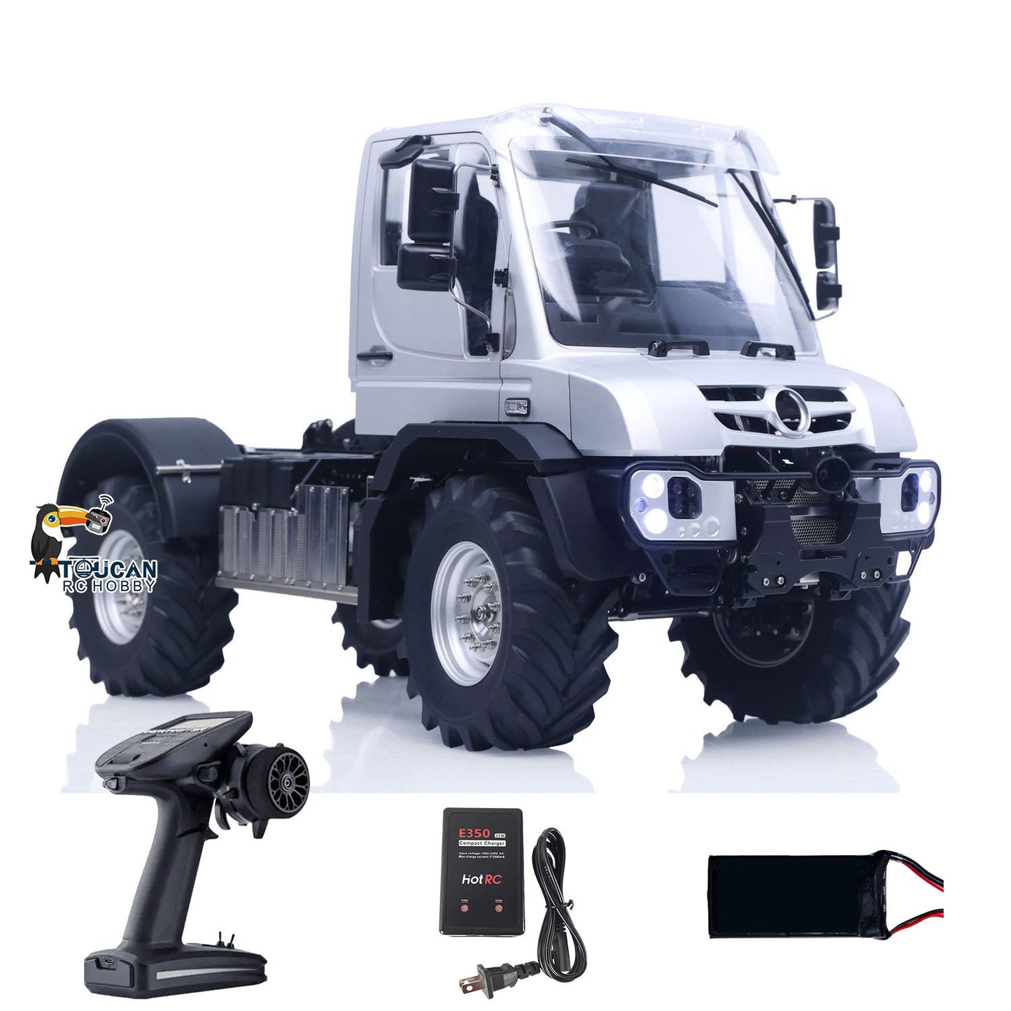 RTR 4X4 1/14 Remote Control Rock Crawler U535 Lite RC Off Road Vehicle 2Speed Transmission Metal Chassis Differential Locks