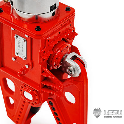 LESU C0053/C0052-B Metal Hydraulic Clamp Shear 270 Degrees Rotatable for 1/14 RC Excavator LR960 ZX490 ET30H ET26L LR945 SK500 ET36L AC360 for Vehicle Model Enthusiast