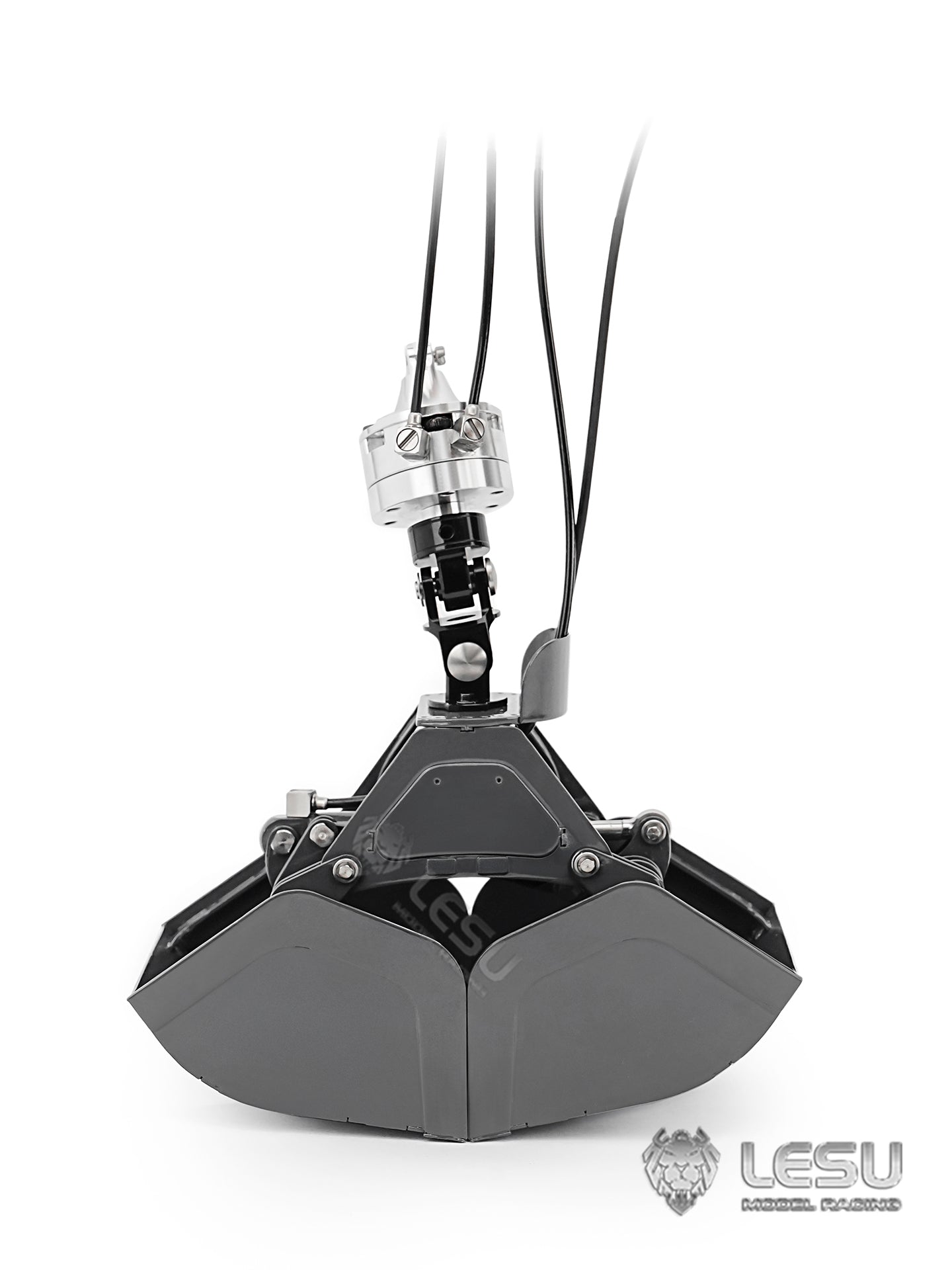 270?? Rotating LESU Metal Clamshell Bucket for DIY 1/14 RC Hydraulic Crane of Excavator Dumper Remote Control Tractor Truck