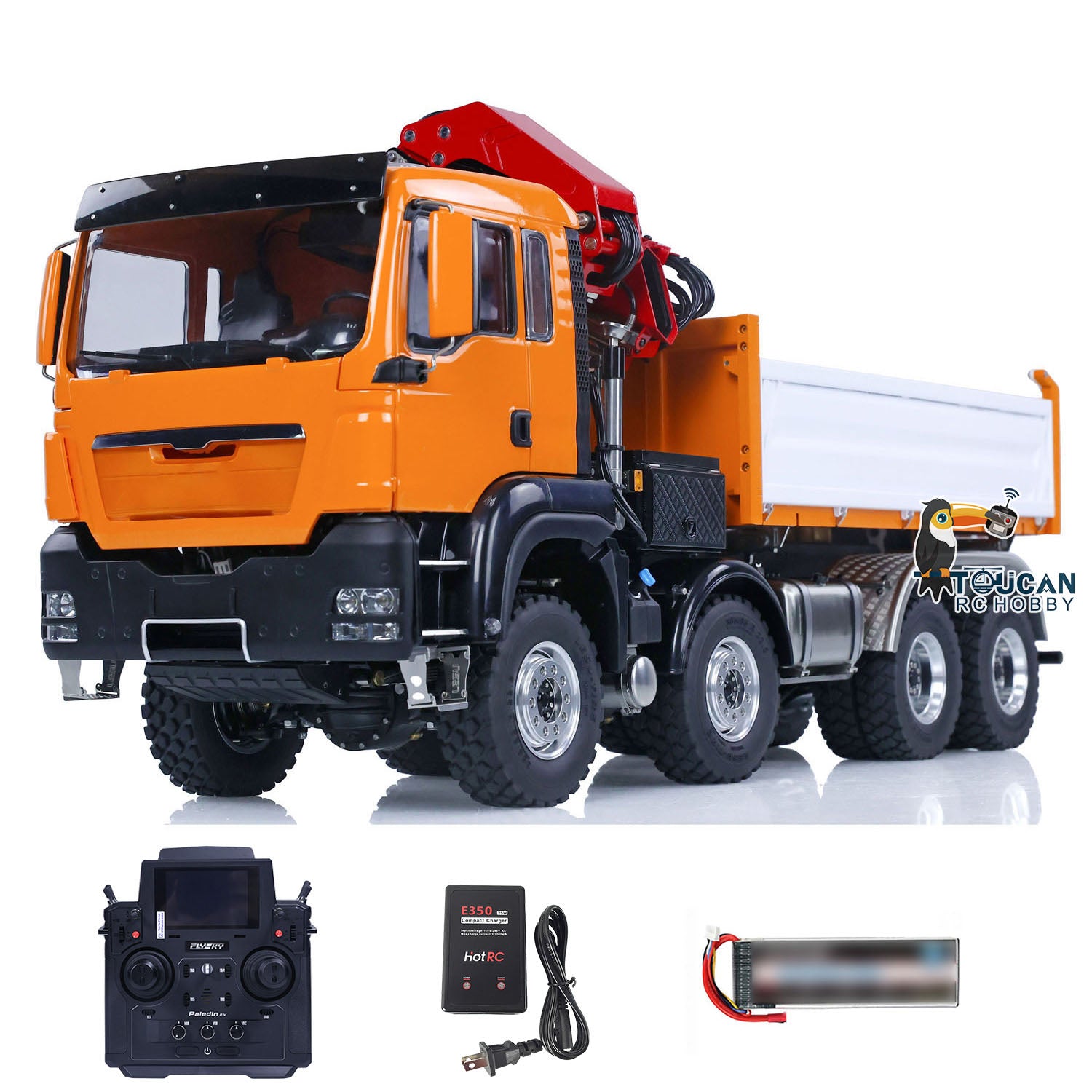 TOUCAN RC HOBBY Double E EC160E 1/14 RC Hydraulic Excavator E111 Alloy TOUCAN RC HOBBY Double E EC160E 1/14 RC Hydraulic Excavator E111 Alloy