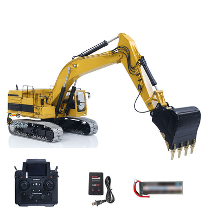 TOUCAN RC HOBBY LESU C374F 1/14 Metal RC Hydraulic Excavator B0001 RTR Brushless Motor 6CH Brass Valve Quick Release Coupler Smoke LCD Screen Sound Light System PL18EV Lite Controller
