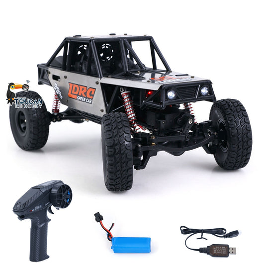 LDRC 1/18 RC Rock Crawler LD18499PRO - Plastic RTR 4x4