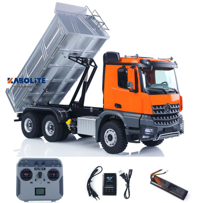TOUCAN RC HOBBY New 2.4G RC Electric Lifting Dumper 5702 Model 1:14 6*6 Remote Control Tipper Lifting Rod Vehicle Sound Light Motor RTR Car